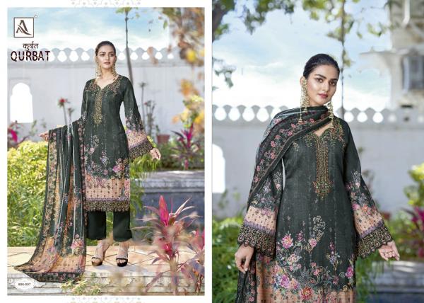 Alok Qurbat Designer Cotton Embroidery Pakistani Printed Dress Materials 